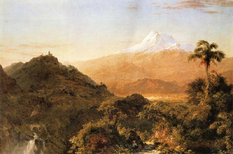 Frederick Edwin Church Sudamerikanische Landschaft France oil painting art